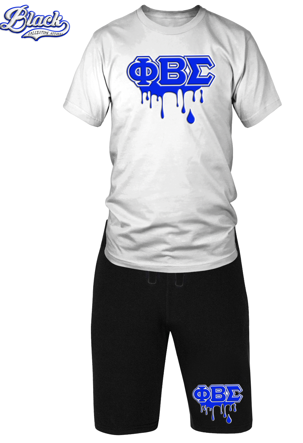 Phi Beta Sigma DRIP Shorts / T-Shirt Set