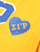Cargar imagen en el visor de la galería, Sigma Gamma Rho Long Sleeve Tee (Gold)
