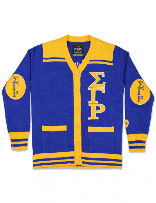 SIGMA GAMMA RHO BUTTON DOWN SWEATER