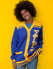 Load image into Gallery viewer, Sigma Gamma RHO WOOL SWEATER CARDIGAN
