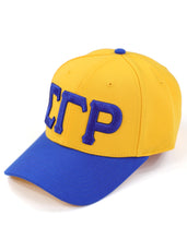 Cargar imagen en el visor de la galería, Sigma Gamm RHO LETTER BALL CAP_GOLD
