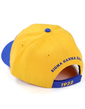 Cargar imagen en el visor de la galería, Sigma Gamm RHO LETTER BALL CAP_GOLD
