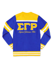 Cargar imagen en el visor de la galería, Sigma Gamma RHO WOOL SWEATER CARDIGAN
