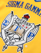 Load image into Gallery viewer, Sigma Gamma RHO FOOTBALL JERSEY_GOLD
