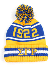 Load image into Gallery viewer, SIGMA GAMMA RHO BEANIE (GOLD)

