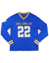 Load image into Gallery viewer, Sigma Gamma RHO LONG SLEEVE JERSEY_ROYAL BLUE

