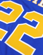 Cargar imagen en el visor de la galería, Sigma Gamma RHO OVERSIZED CHENILLE FOOTBALL JERSEY TEE_ROYAL BLUE
