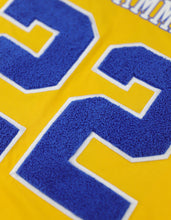 Cargar imagen en el visor de la galería, Sigma Gamma RHO OVERSIZED CHENILLE FOOTBALL JERSEY TEE_GOLD
