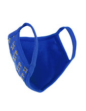Load image into Gallery viewer, Sigma Gamma RHO PRINTED FACE MASK w/ FILTER POCKET
