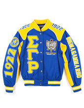 Load image into Gallery viewer, Sigma Gamma RHO RACING TWILL JACKET
