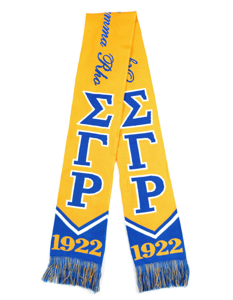 Sigma Gamma Rho Scarf (Gold)