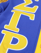 Load image into Gallery viewer, Sigma Gamma RHO SEQUIN CARDIGAN_ROYAL BLUE
