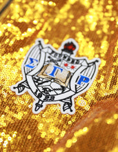 Load image into Gallery viewer, Sigma Gamma RHO SEQUIN JACKET_GOLD
