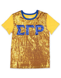 Sigma Gamma Rho Sequin Tee