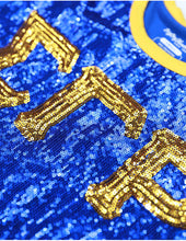 Load image into Gallery viewer, Sigma Gamma RHO SEQUIN TEE_ROYAL BLUE
