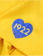 Load image into Gallery viewer, Sigma Gamma RHO V-NECK TEE_GOLD
