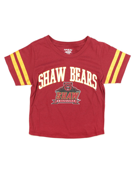 SHAW UNIVERSITY CROPPED TEE