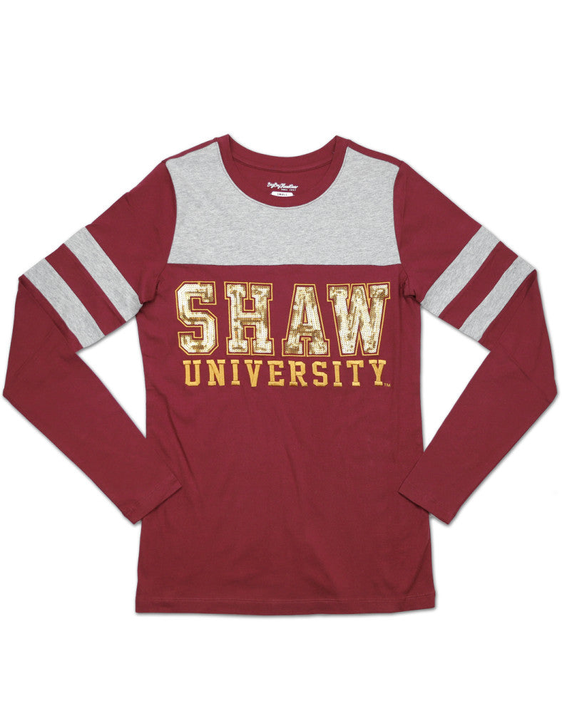 SHAW UNIVERSITY WOMEN'S LONG SLEEVE TEE