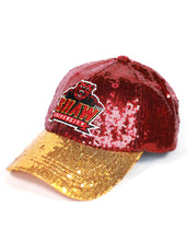 Load image into Gallery viewer, SHAW UNIVERSITY SEQUINS CAP
