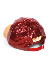 Load image into Gallery viewer, SHAW UNIVERSITY SEQUINS CAP
