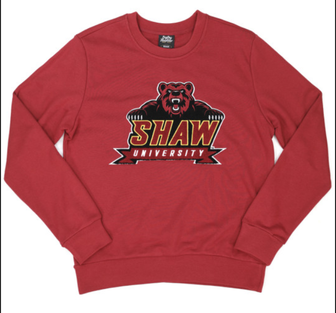 SHAW UNIVERSITY LOGO SWEATSHIRT