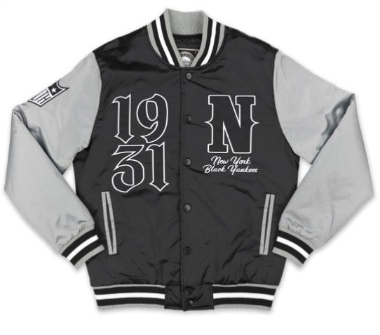 NEW YORK BLACK YANKEES BASEBALL JACKET