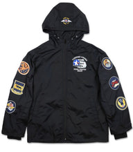 Cargar imagen en el visor de la galería, TUSKEGEE AIRMEN WINDBREAKER (BLACK)
