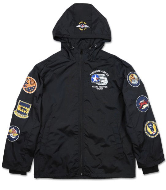 TUSKEGEE AIRMEN WINDBREAKER (BLACK)