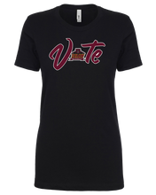 Load image into Gallery viewer, Shaw University Vote T-shirts (Ladies Cut)
