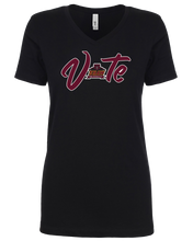 Load image into Gallery viewer, Shaw University Vote T-shirts (Ladies Cut)
