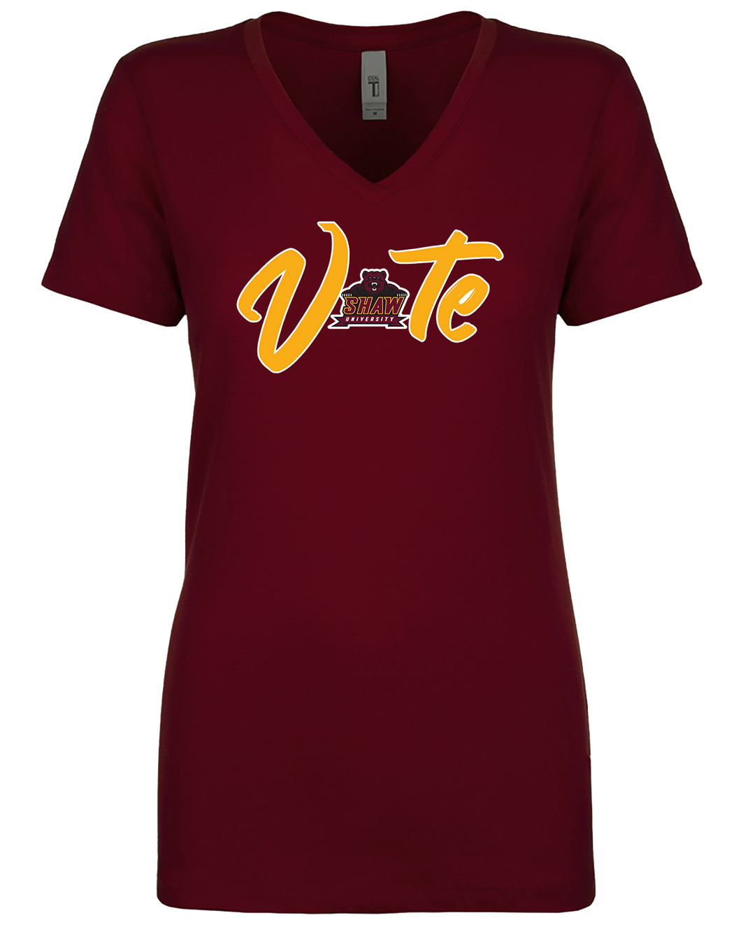 Shaw University Vote T-shirts (Ladies Cut)