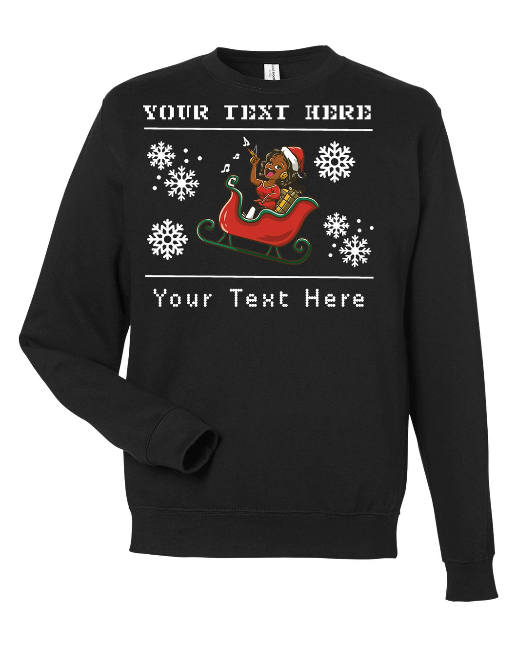 Slayin' Sleigh Christmas Ugly Sweater