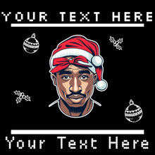 Cargar imagen en el visor de la galería, Suéter feo navideño de Tupac
