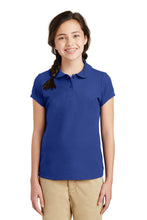 Load image into Gallery viewer, Port Authority ®  Girls Silk Touch ™  Peter Pan Collar Polo. YG503
