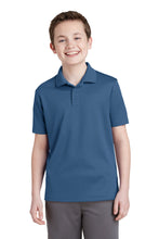Load image into Gallery viewer, Sport-Tek ®  Youth PosiCharge ®  RacerMesh ®  Polo. YST640
