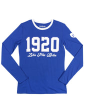 Load image into Gallery viewer, ZPB LONG SLEEVE TEE_ROYAL BLUE
