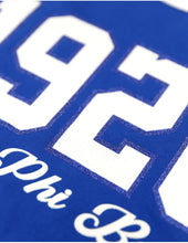 Load image into Gallery viewer, Zeta Phi Beta LONG SLEEVE TEE_ROYAL BLUE
