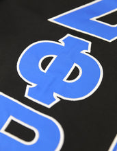 Load image into Gallery viewer, ZETA PHI BETA BASEBALL JERSEY_BLACK
