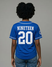 Load image into Gallery viewer, ZETA PHI BETA BASEBALL JERSEY_ROYAL BLUE
