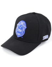 Load image into Gallery viewer, ZETA PHI BETA CREST BALL CAP_BLACK
