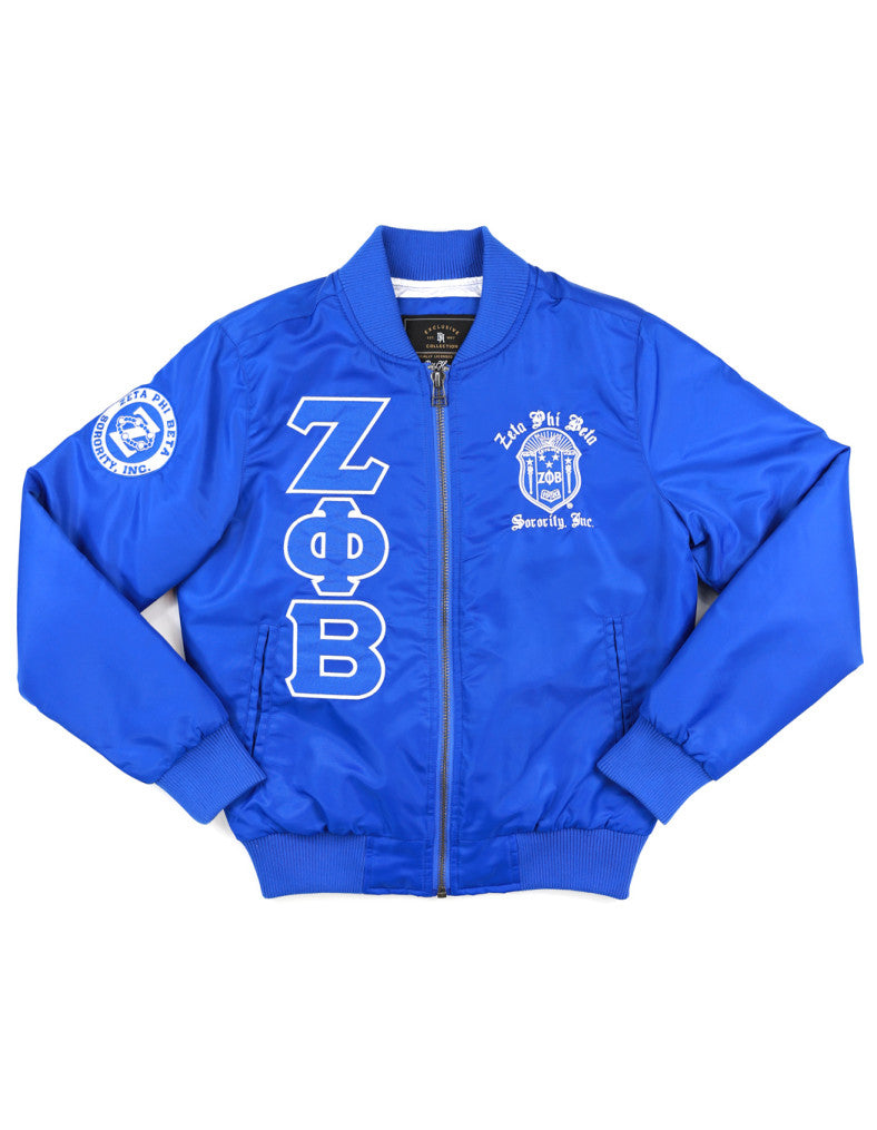 ZETA PHI BETA BOMBER JACKET
