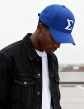 Load image into Gallery viewer, PHI BETA SIGMA LETTER BALL CAP_BLUE
