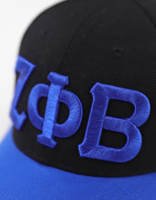 Load image into Gallery viewer, ZETA PHI BETA LETTER BALL CAP_BLACK
