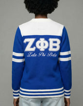 Load image into Gallery viewer, ZETA PHI BETA WOOL SWEATER CARDIGAN
