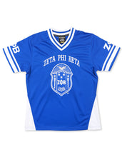 Load image into Gallery viewer, ZETA PHI BETA FOOTBALL JERSEY_ROYAL BLUE
