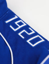 Load image into Gallery viewer, ZETA PHI BETA RACING TWILL JACKET_BLUE
