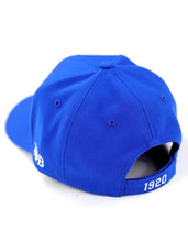 Load image into Gallery viewer, ZETA PHI BETA CREST BALL CAP_ROYAL BLUE
