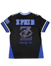Load image into Gallery viewer, ZETA PHI BETA FOOTBALL JERSEY
