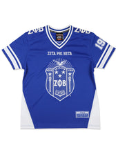 Load image into Gallery viewer, ZETA PHI BETA FOOTBALL JERSEY
