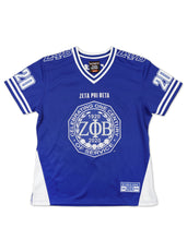 Load image into Gallery viewer, ZETA PHI BETA CENTENNIAL FOOTBALL JERSEY
